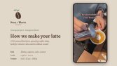 Bean & Bloom – Latte Hazırlama Reels Videosu