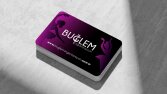 Buğlem organizasyon kartvizit tasarımı 