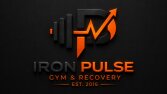 Iron Pulse - Premium 3D Gym & Fitness Logosu