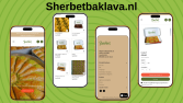 Sherbekbaklava.nl shopify sitesi