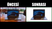 Ürün Fotoğrafı Arka Plan Temizleme - Laptop