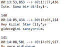 Alt yazı çevirisi