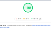 Google Pagespeed Çalışması