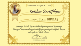 Sertifika-Katılım Belgesi yapıyorum