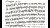 EDGAR ALLAN POE biyografisi