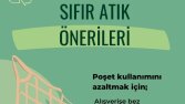 Sıfır Atık Infografik Tasarımım