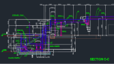 Kesit Görünüş Teknik Çizimi - AutoCAD