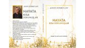 Hayata Kısa Dokunuşlar - Kitap Kapak Tasarımı