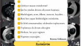 Arasöz Dergisinde şiirlerim