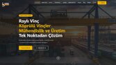 İşmak Vinç Kurumsal Web Sitesi ve Marka Tasarımı