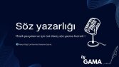 Rap - Trap - Drill tarzında parça sözlerininiz yazılır.
