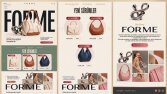FORME – Heykelsi Çanta Tasarımı & Lüks E-Ticaret Arayüzü