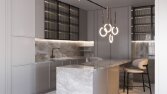 Villa 3d iç mekan tasarımı 