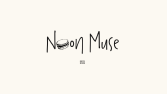 Noon Muse — Brand Identity for a Boutique Café