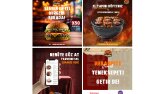 Restoran kampanya Sosyal medya tasarımı
