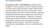 Seo Programı Nedir?