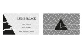 lumberjack kartvizit tasarımı