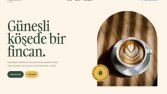 Kahve Dükkânı Web Sitesi - Konsept Tasarım