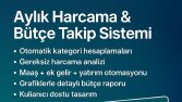 Aylık Harcama ve Bütçe Takip Sistemi Tasarımı