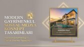 Profesyonel Gayrimenkul Portföyü İçin Lüks Medya Tasarımları