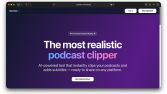 Yapay zeka destekli podcast klip oluşturucu