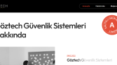 Göztech Güvenlik Sistemleri Web Site Tasarımı