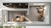 2D Kat Planı Render ve Sunum Hazırlama