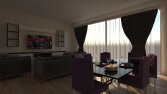 salon ve mutfak tasarımı