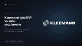 Kleemann — Kurumsal ERP ve Saha Ekibi Uygulaması