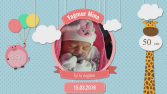 Yağmur Mina bebek için hazırladığım doğum günü videosu