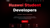 Huawei Student Developers KTÜ Web Sitesi