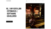 Kendi Portfolio Websitem