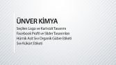 Ünver Kimya Kurumsal Kimlik Sunumu