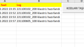 Genel Excel Çalışmaları