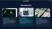 Modern HTML/CSS/JS Landing Page Tasarımı