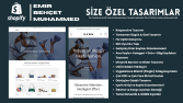 Modern/Satış Odaklı Tamamen Özel Shopify Mağaza Tasarımları