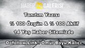 Tanıtım Yazısı