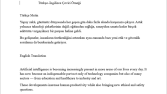 Türkçe–İngilizce Blog Yazısı Çeviri Örneği
