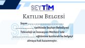 Eğitim / Etkinlik – Profesyonel Katılım Belgesi Tasarımı
