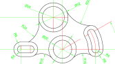 AutoCAD Teknik Çizim Örneklerim 