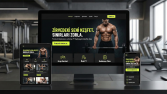 Motive Edici Modern Fitness & Gym Sitesi Tasarımı