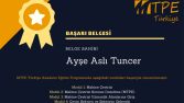 MTPE Türkiye Akademi Eğitim Programı Başarı Sertifikası