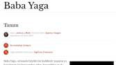 Baba Yaga