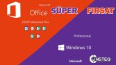 Windows 10 Pro ve Office 2019 Lisans Hizmeti