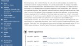 CV hazırlama