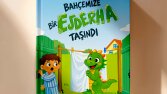 Bahçemize Bir Ejderha Taşındı-Çocuk Kitabı Kapak Tasarımı