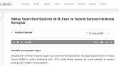 Kardeş Kalemler Dergisi Ropörtaj