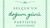 Doğum Günü Davetiyesi Tasarımı