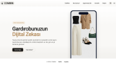 COMBIN-Dijital Moda Asistanı Landing Page Geliştirme