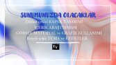 sunum içeriği